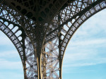 AM: 12006 Eiffel Tower, Paris.Designed by the engineer Gustave Eiffel, the complex pattern of pig-iron girders.